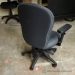 Grey Mid Back Rolling Adjustable Task Chair with Arms